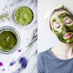 Mặt nạ trà xanh cho da khô