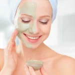 Hình ảnh cách đắp mặt nạ đất sét