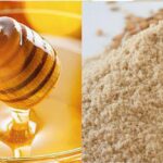 Hình ảnh minh họa mặt nạ cám gạo và mặt ong