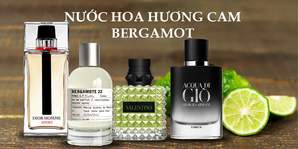Hình ảnh nước hoa có hương Cam Bergamot