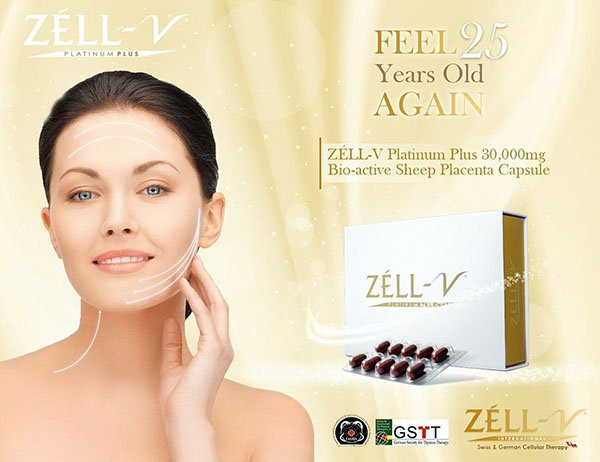 Viên uống nhau thai cừu Zell-V 30.000mg